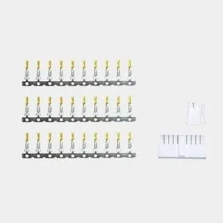 Pins ×30, J1 connector housing ×1, J2 connector housing ×1