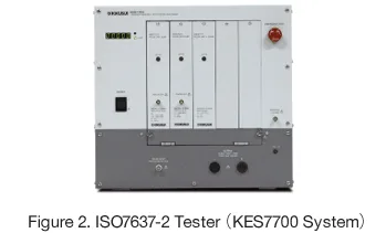 波形観測_ISO7637-2 規格試験器(KES7700システム)