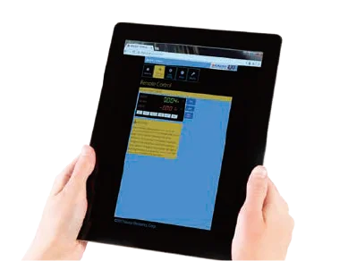 Easy access with embedded web server